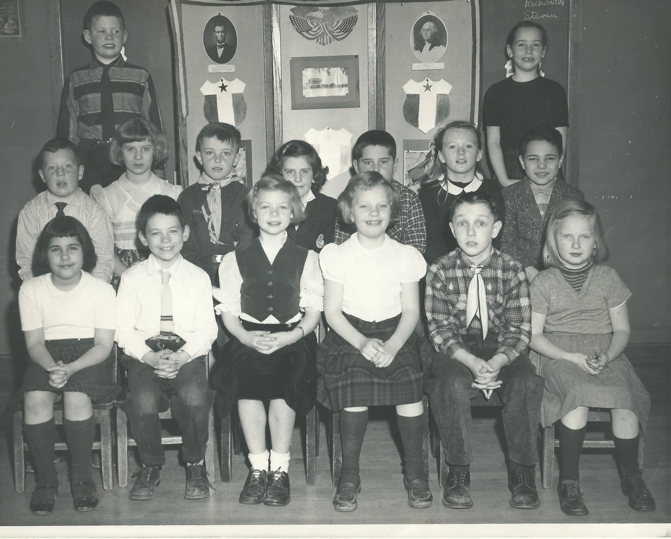 Sixth grade circa 1959-60. Image courtesy of Henry Scannell.