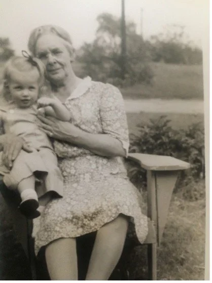 Joyce Fisher and her paternal grandmother, Edith (Tweedy) Fisher