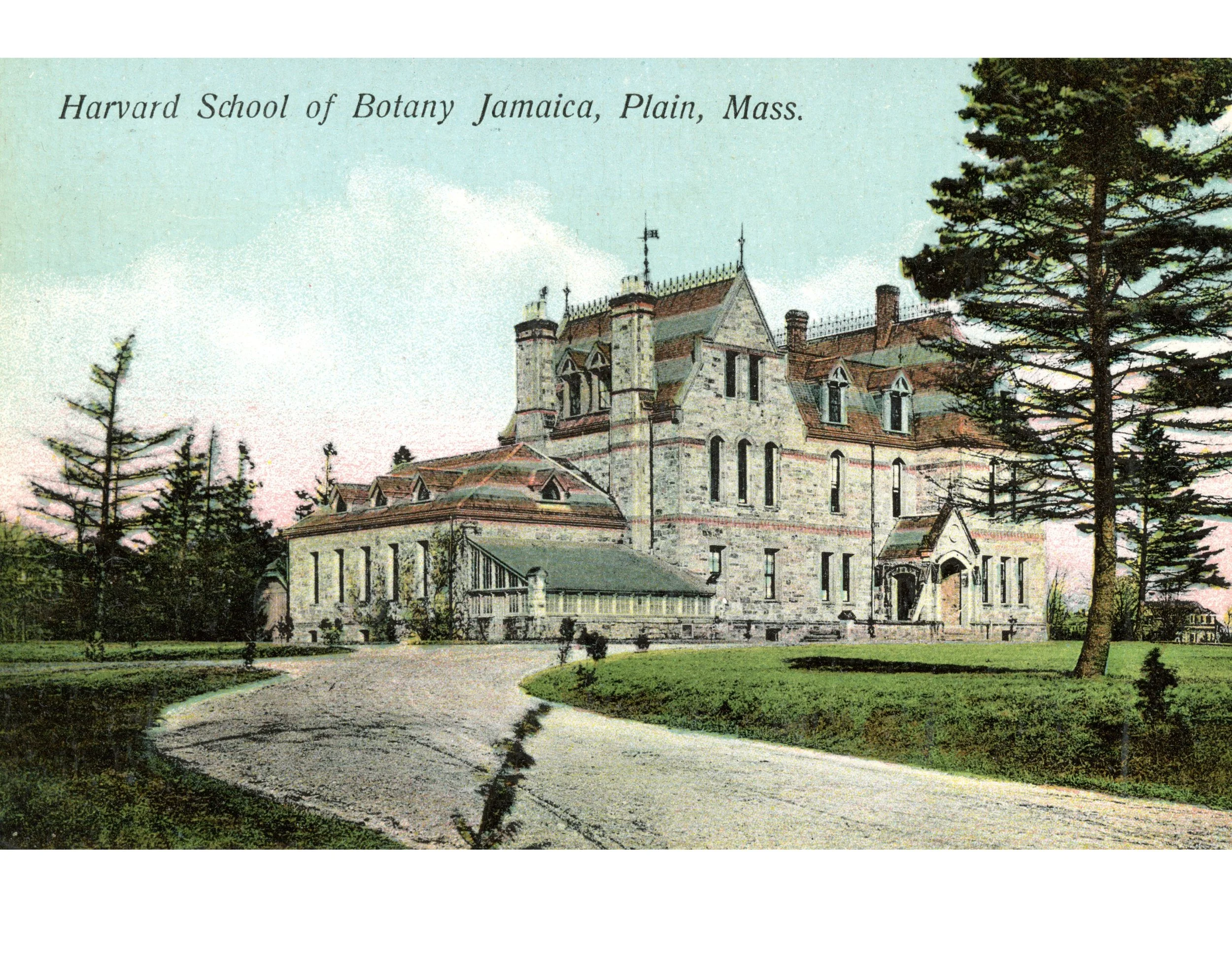  Bussey Institute, 305 South Street, Jamaica Plain on land donated to Harvard University by Benjamin Bussey, adjacent to the present-day Arnold Arboretum. Designed by the Peabody &amp; Stearns in a Victorian Gothic style, construction began in 1871. 