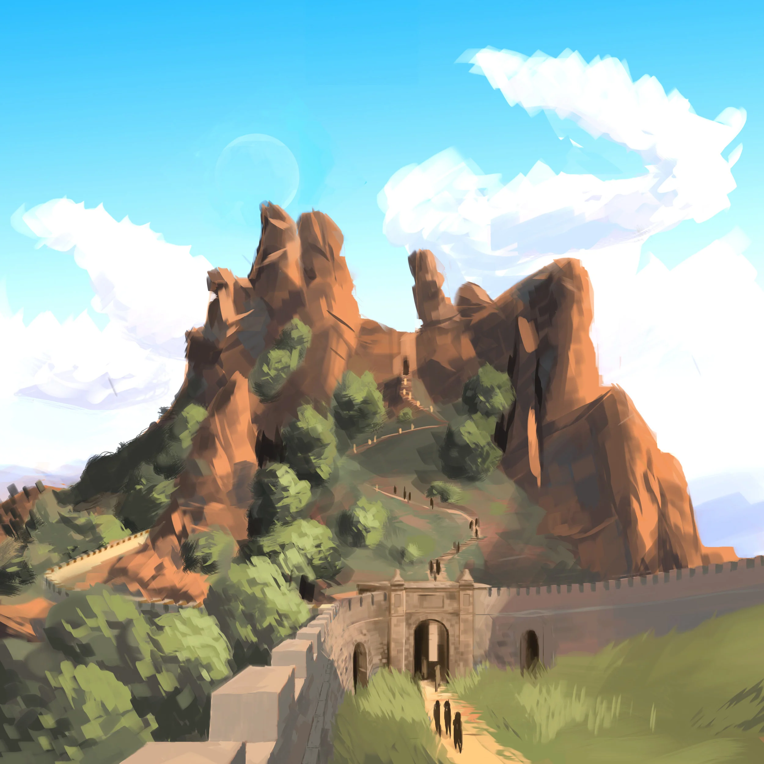 Landscapes and Interiors