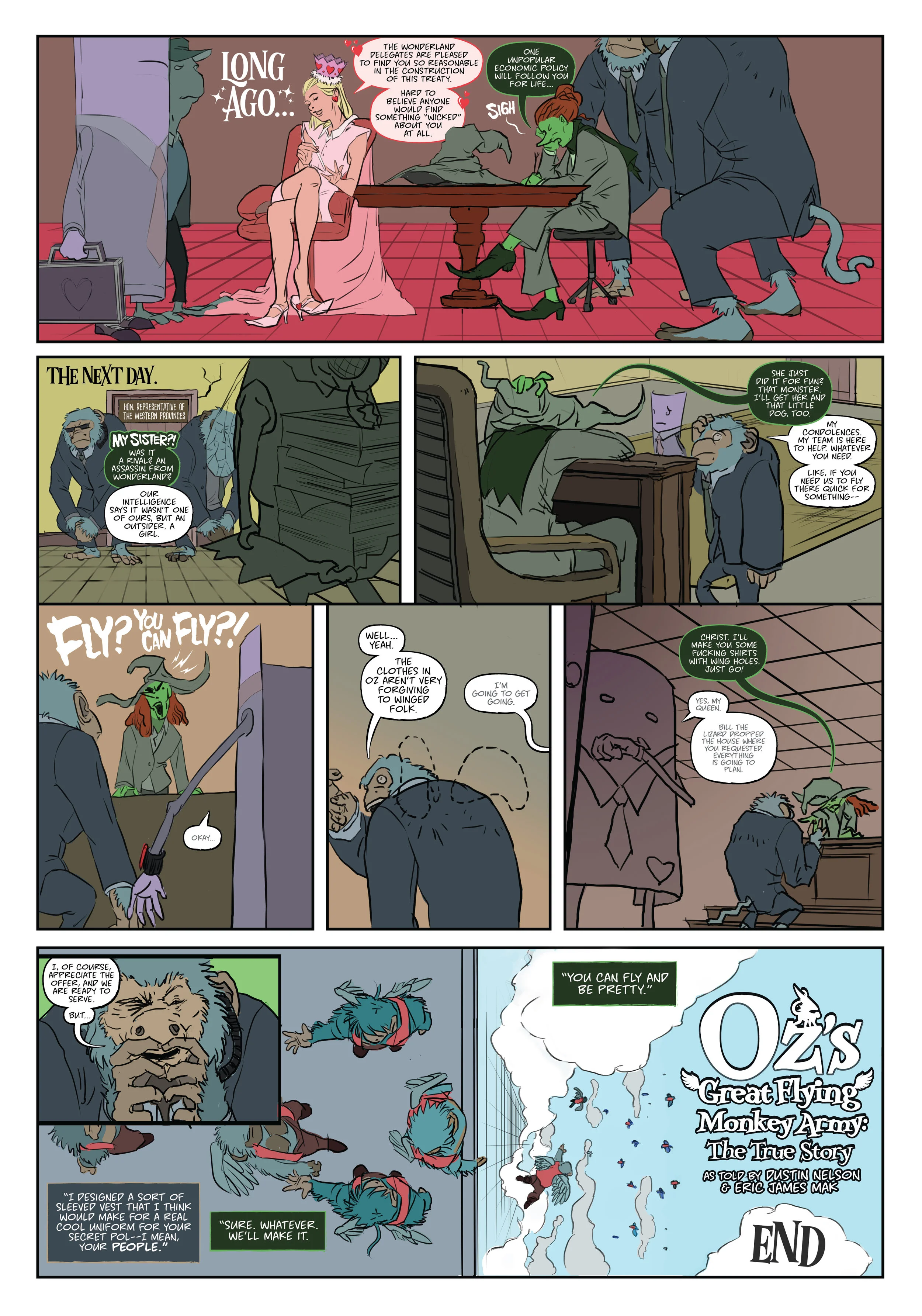 Oz's Great Flying Monkey Army: The True Story