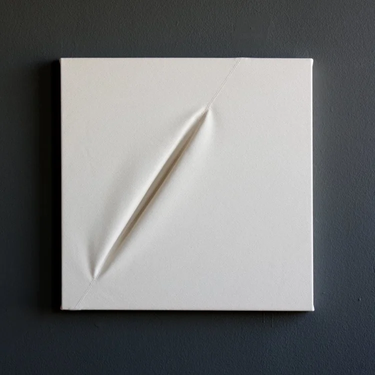 Burns Valley , 2015. 24” x 24”, unbleached canvas, edition of 25