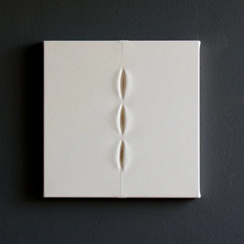 Doyle Valley , 2015. 18” x 18”, unbleached canvas, edition of 25