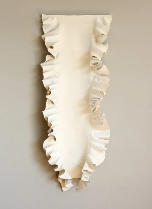 O’Halloran , 2016. 60” x 24”, unbleached artist canvas