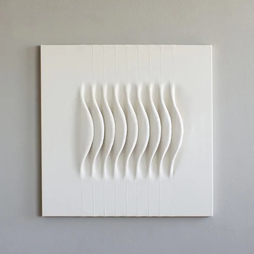 Kennedy , 2016 . 36” x 36”, unbleached canvas, edition of 25
