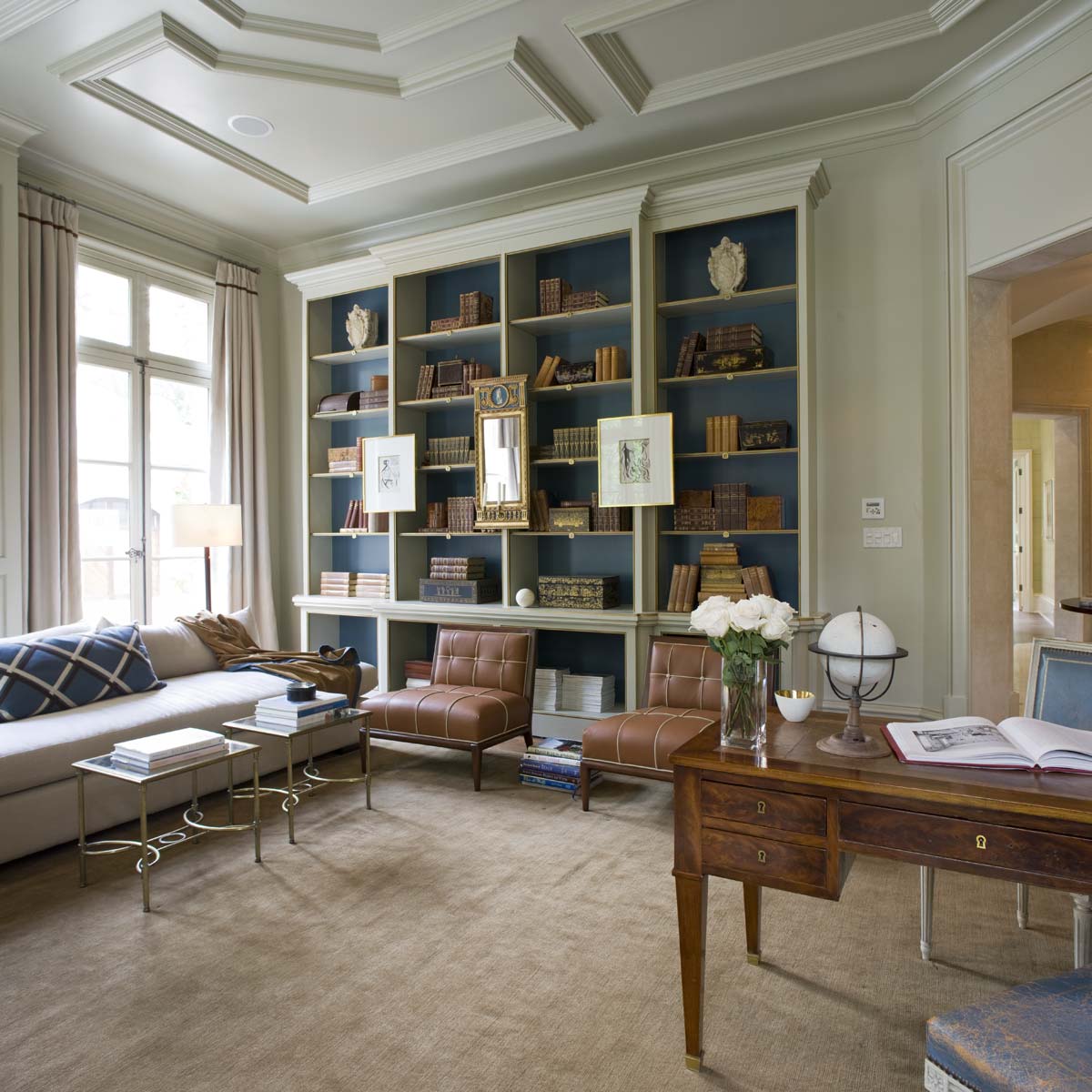 French Courtyard House Library