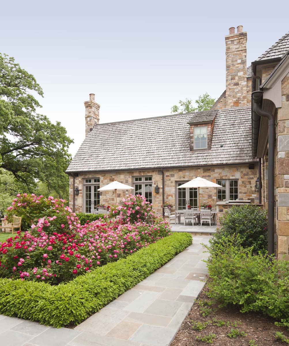 Stoneleigh Manor Rear Terrace 