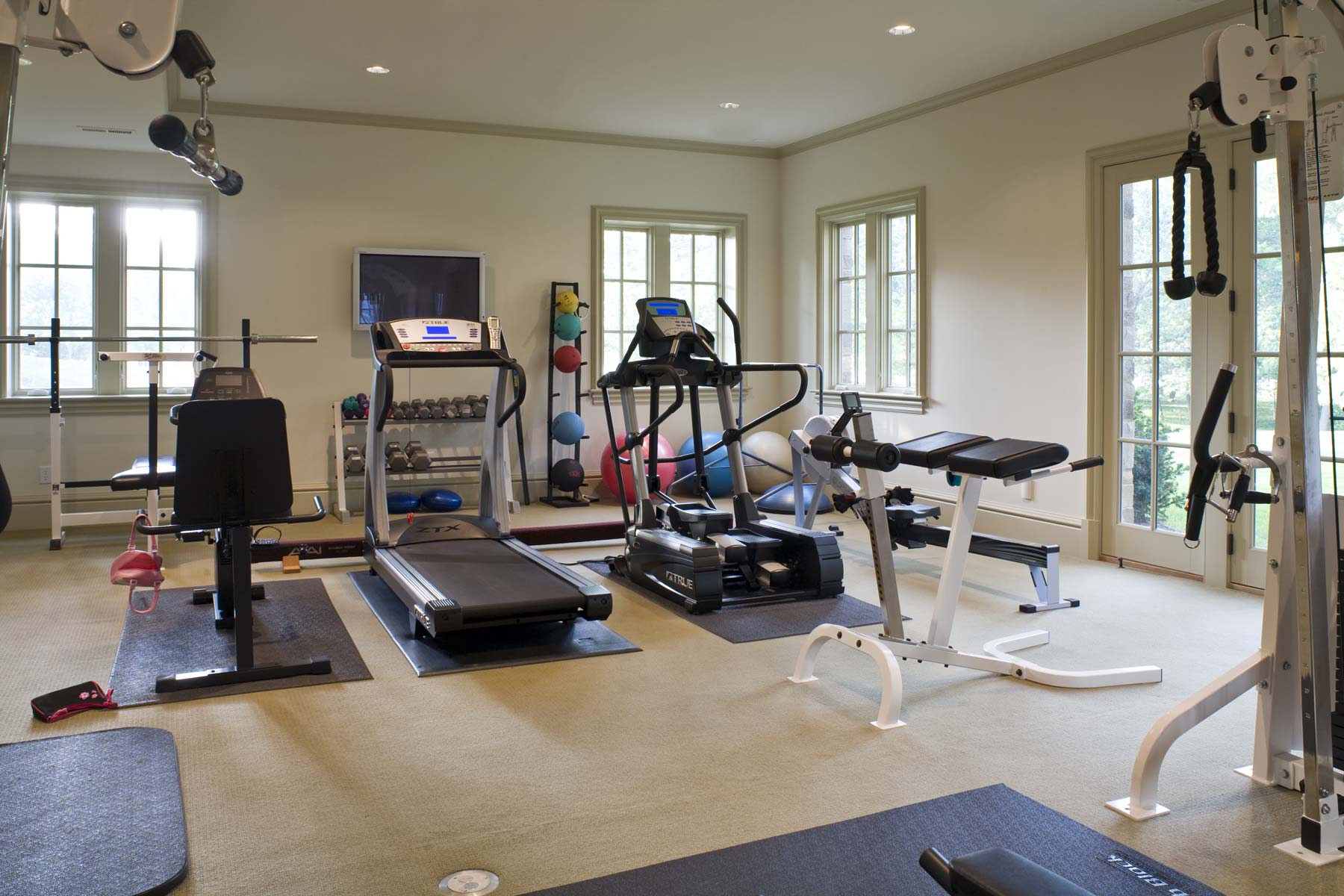 Stoneleigh House Fitness Room