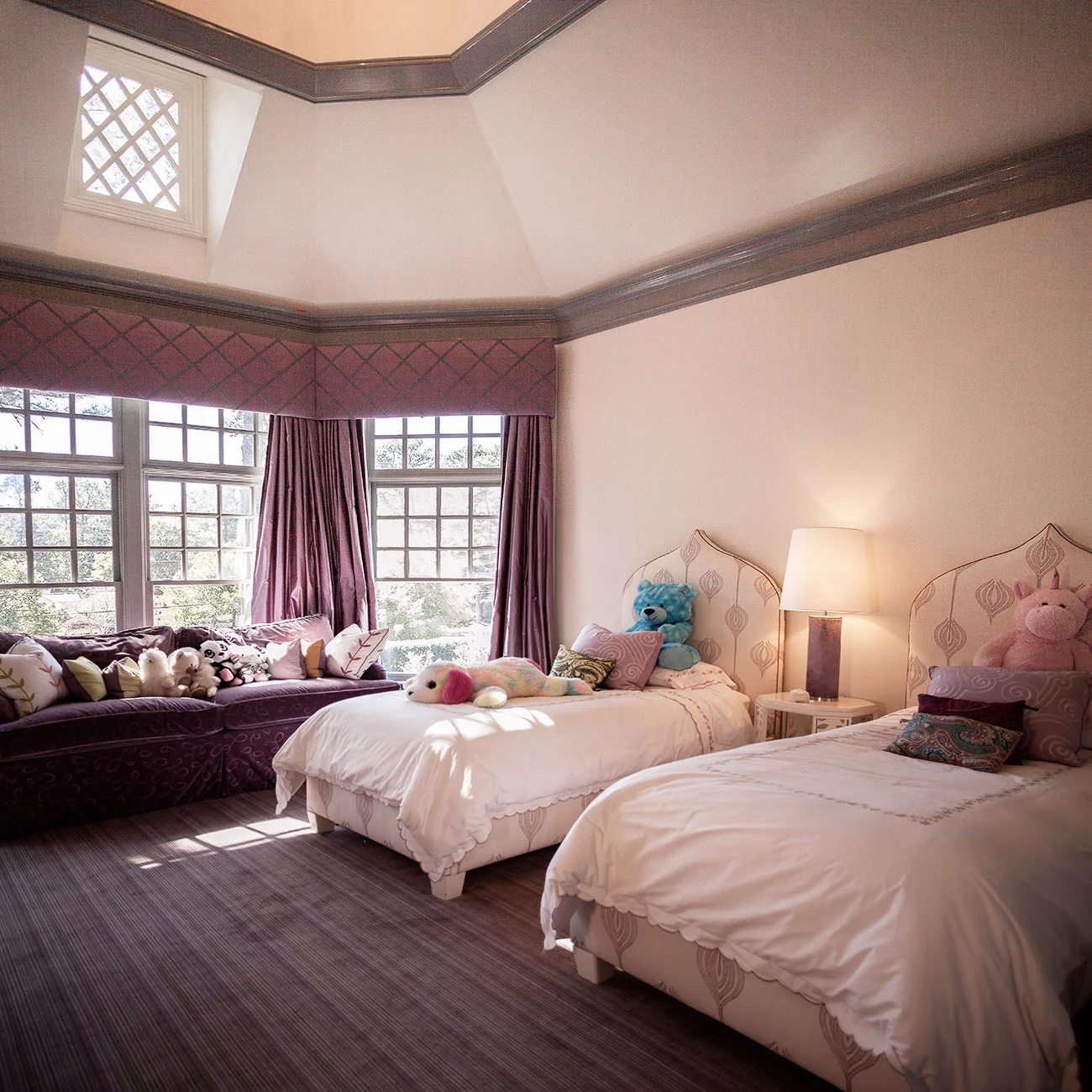 New England Shake Tower Bedroom