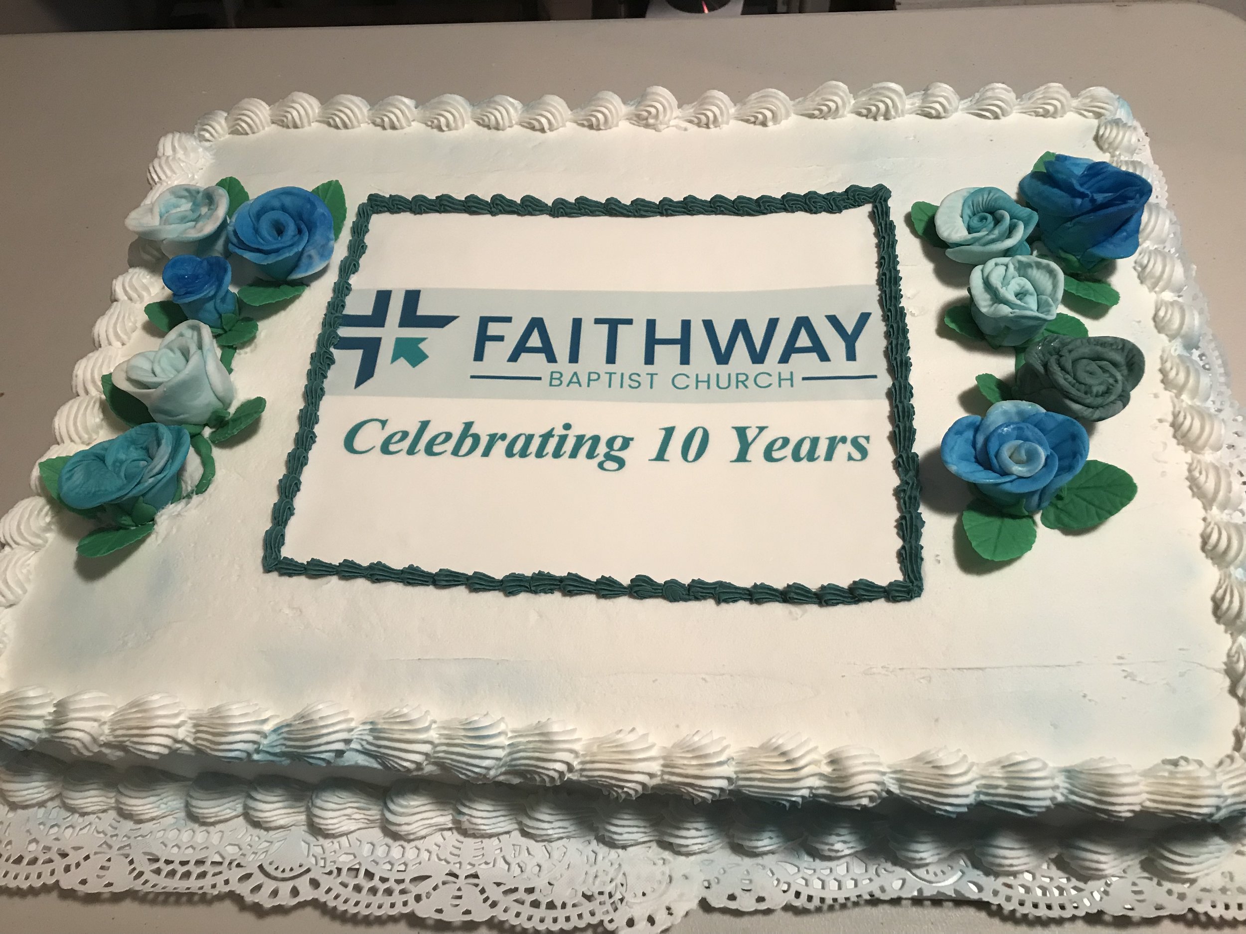 Specialty Cake (Faithway Baptist Church)