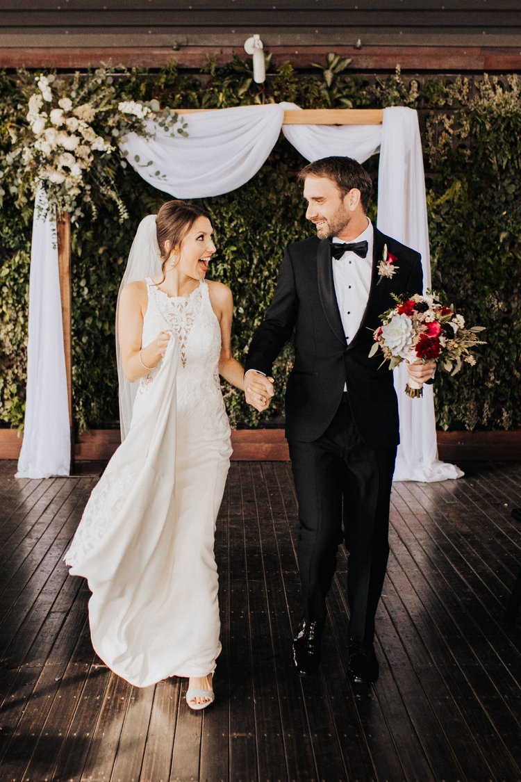 Austin Bride and Groom celebrate their wedding