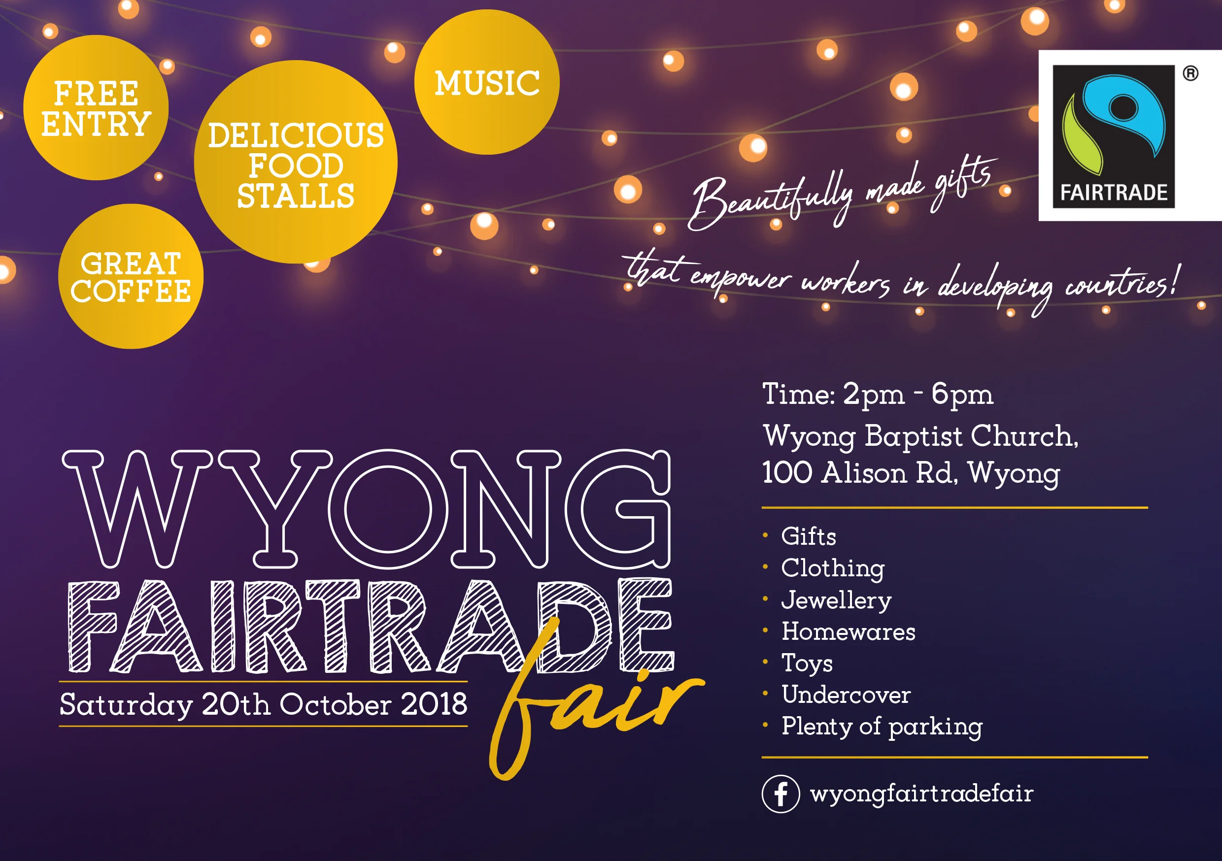 Wyong Fair Trade Fair