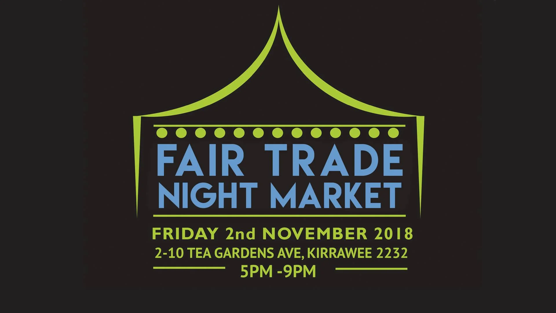 Fair Trade night market in Gymea
