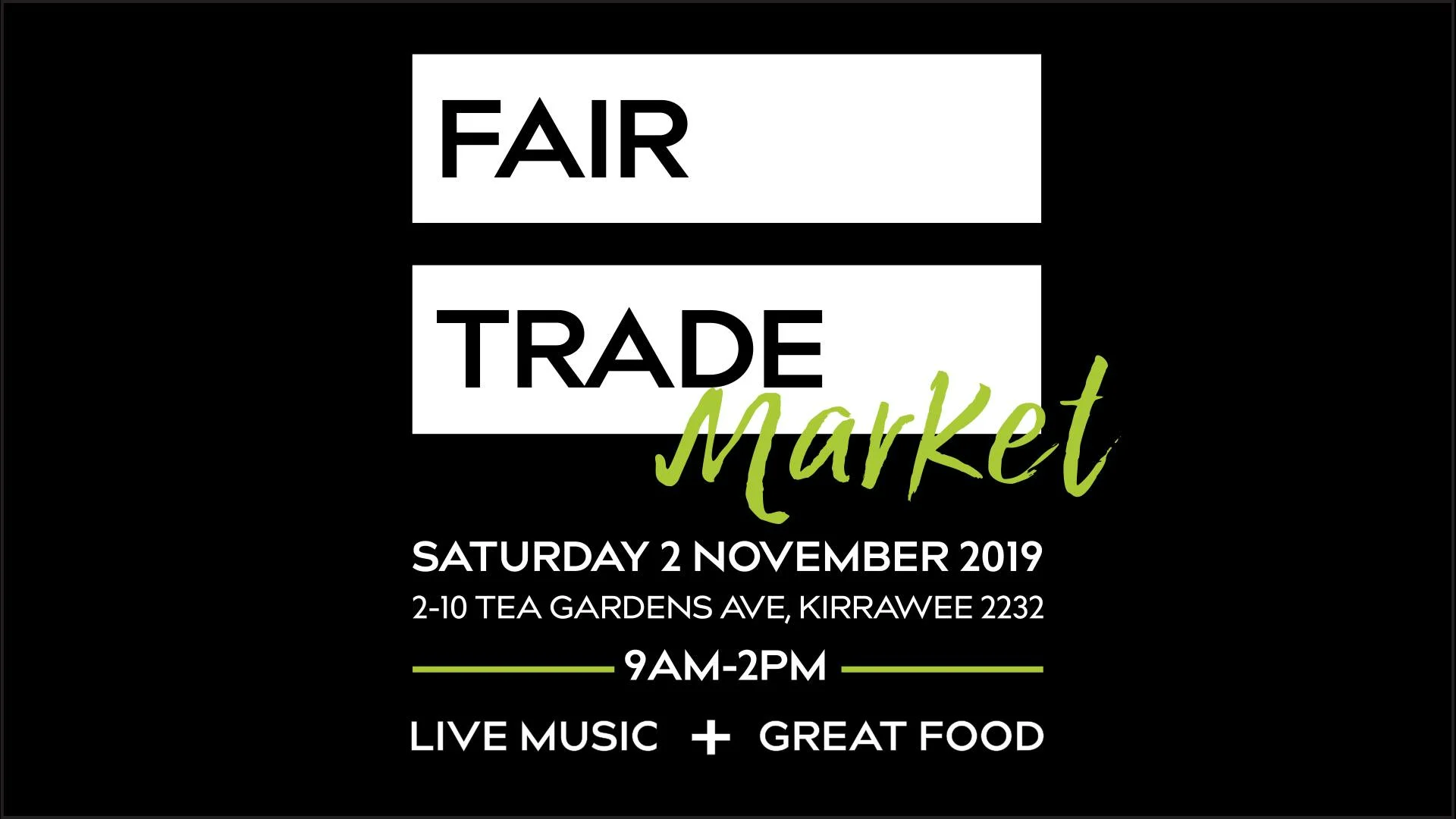  Gymea Fair Trade Market