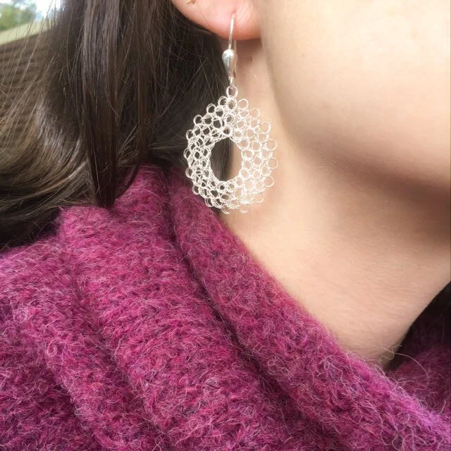 silver, earrings, fair trade, ethical gifts, sterling, ethica