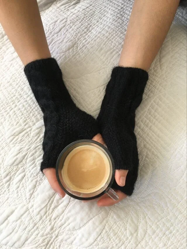 alpaca mitten glove