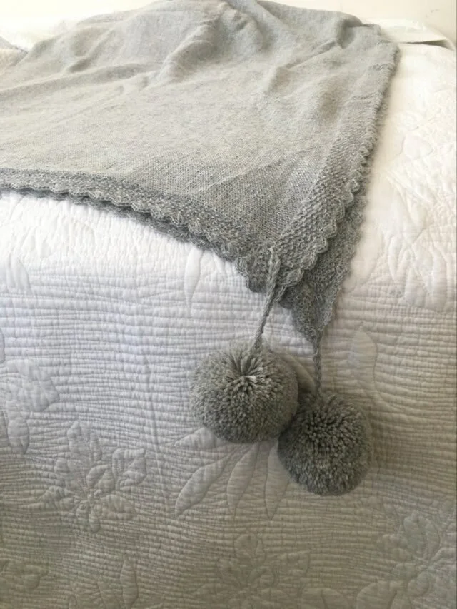 alpaca blanket, alpaca throw, handknitted