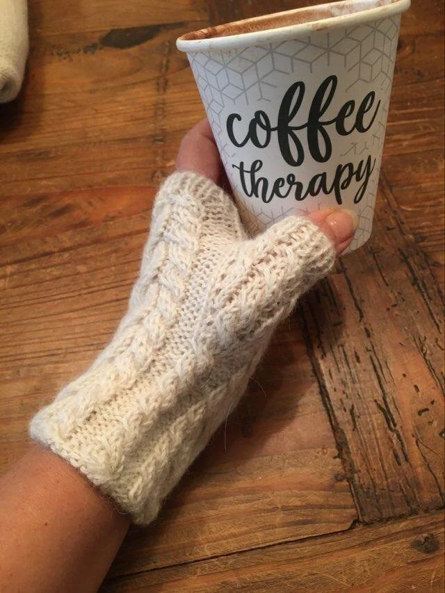 alpaca mitten, gloves