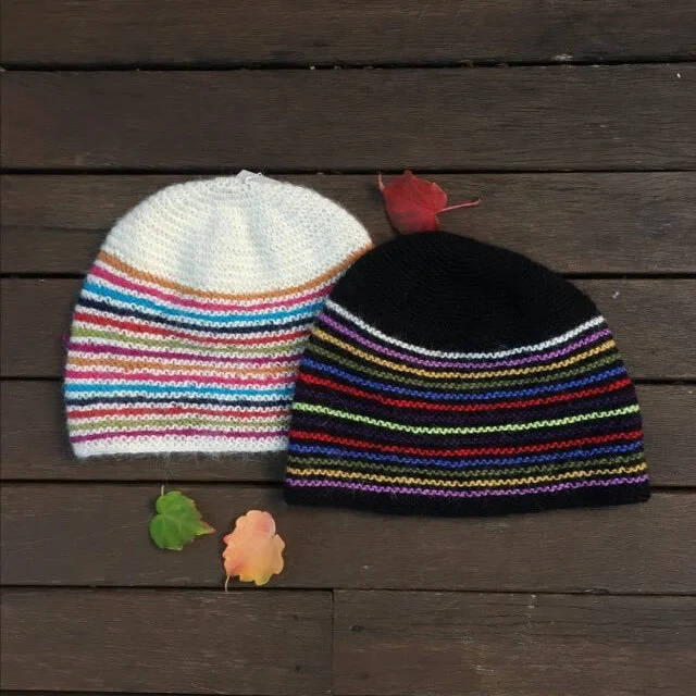 alpaca kids beanie