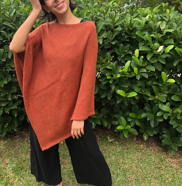 alpaca-poncho-rust-women