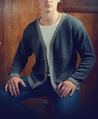 Cardigan-baby alpaca