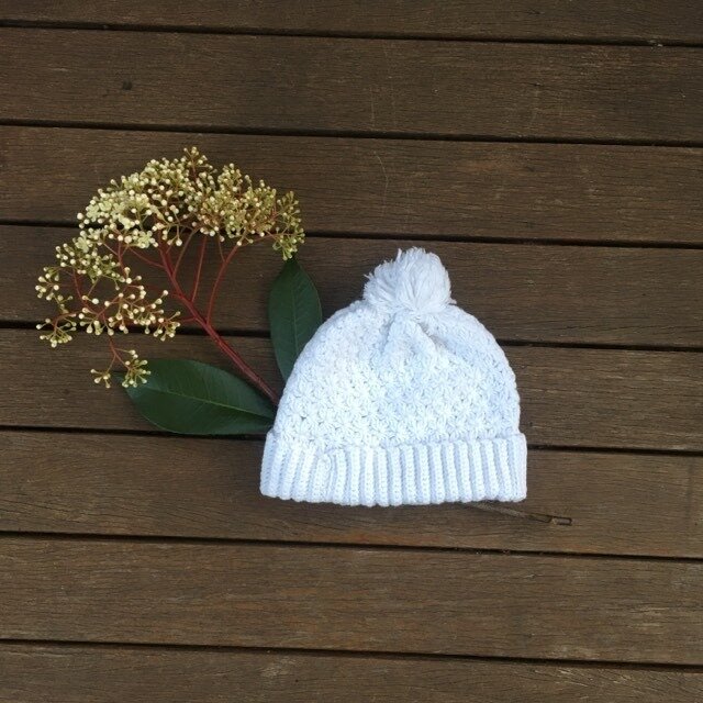 baby beanie-cotton