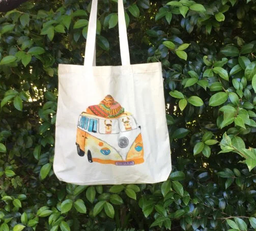 ethically made tote bolsas