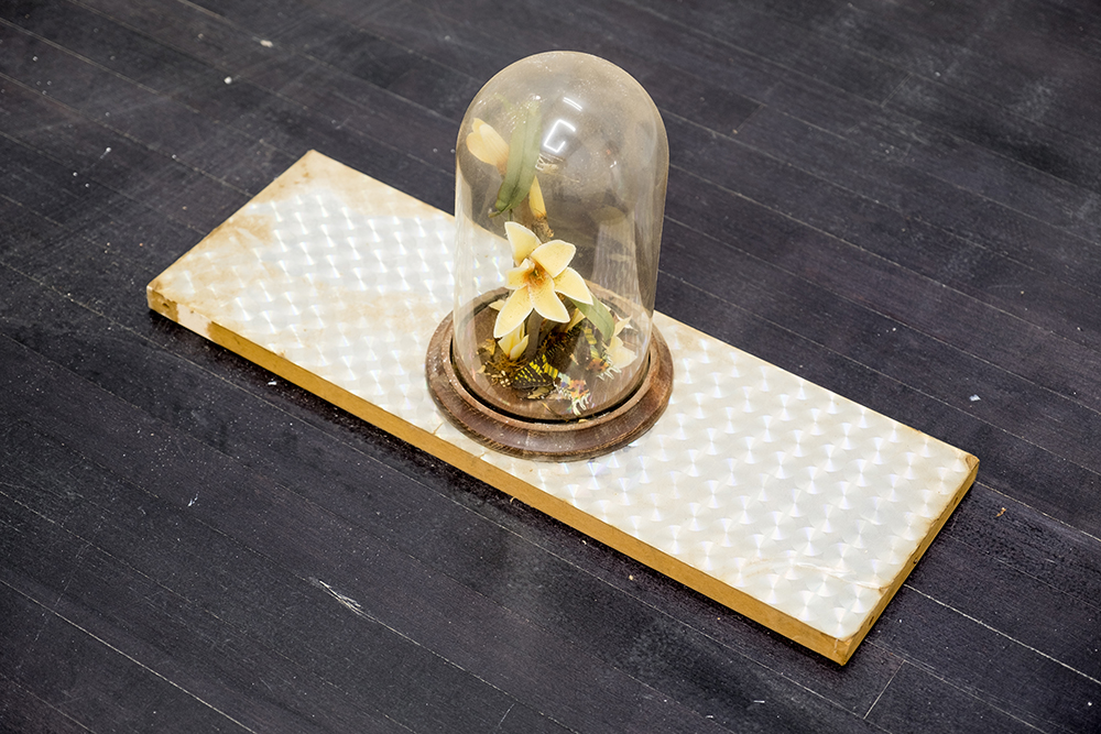Lukas Müller Hanna , 2018 found material 23 x 9 x 13 in LM1010