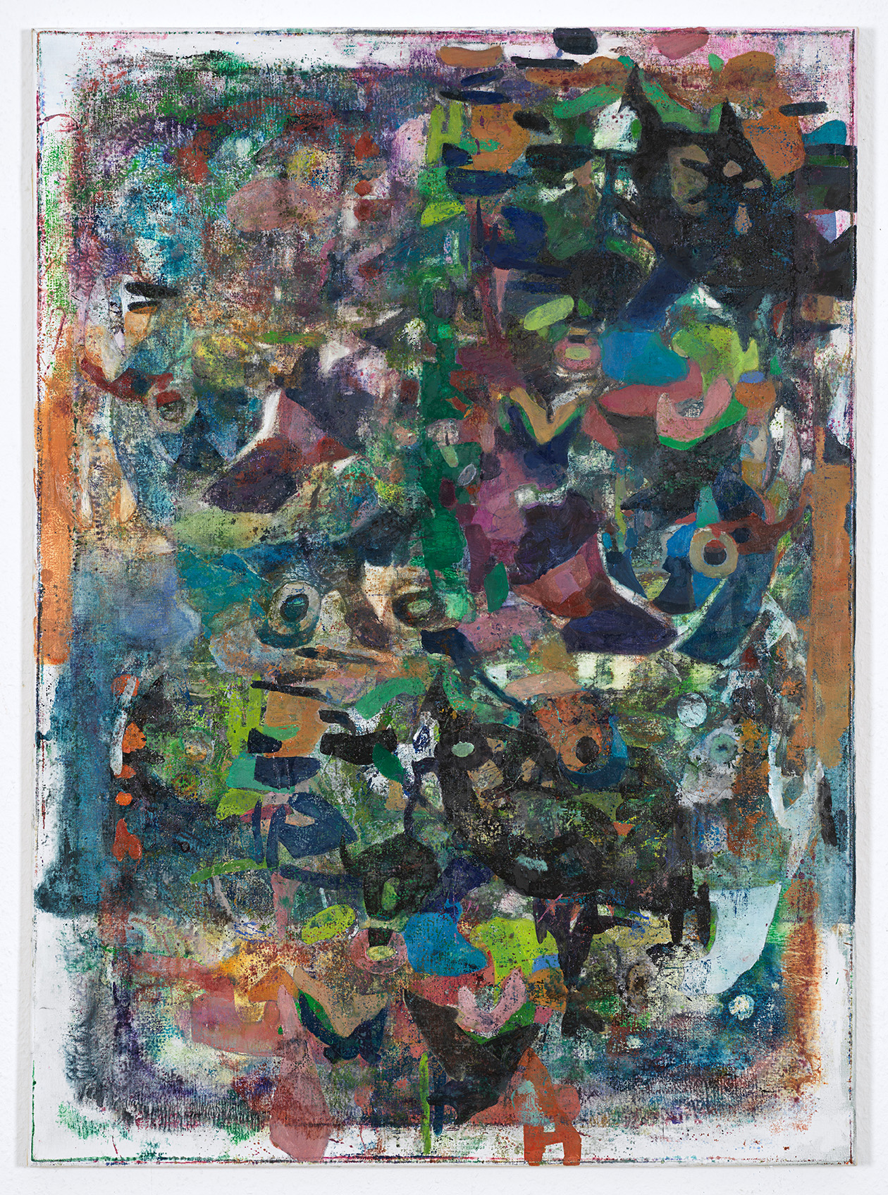 Pierres (Krone Flu) , 2019 oil on canvas 110 x 80 cm (43.31 x 31.5 in) JK1008