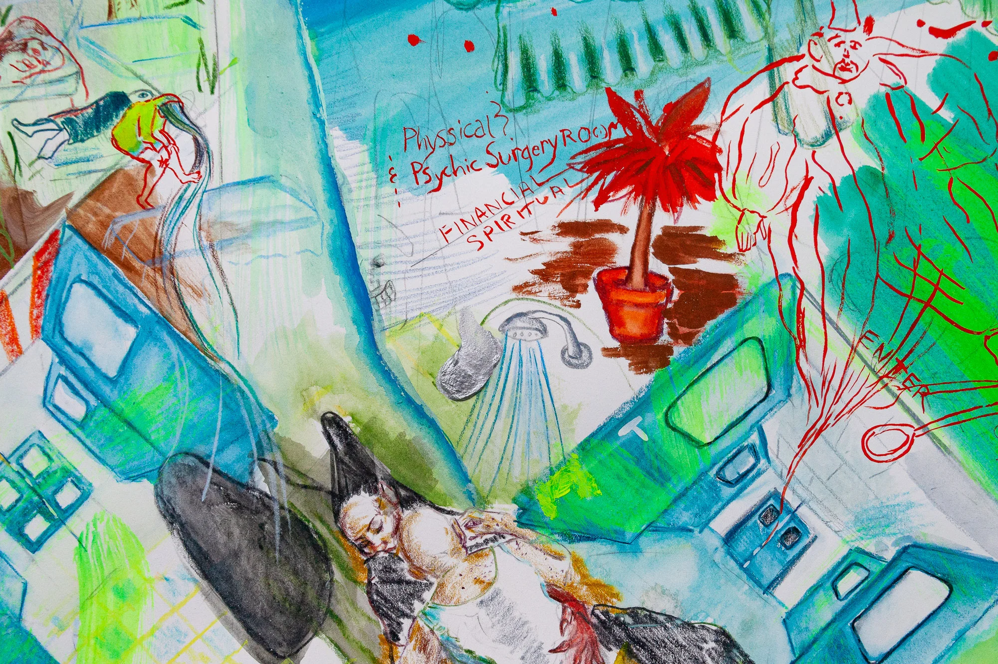   Hospital for Sick Witches , 2019 (detail) 