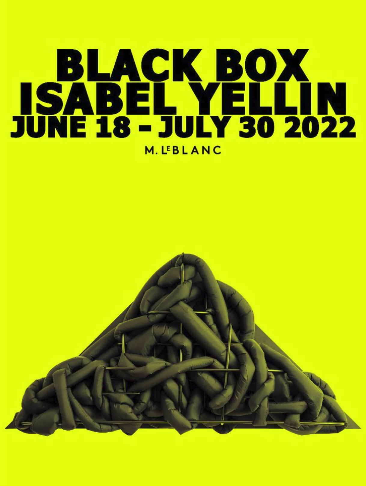 ISABEL YELLIN - BLACK BOX