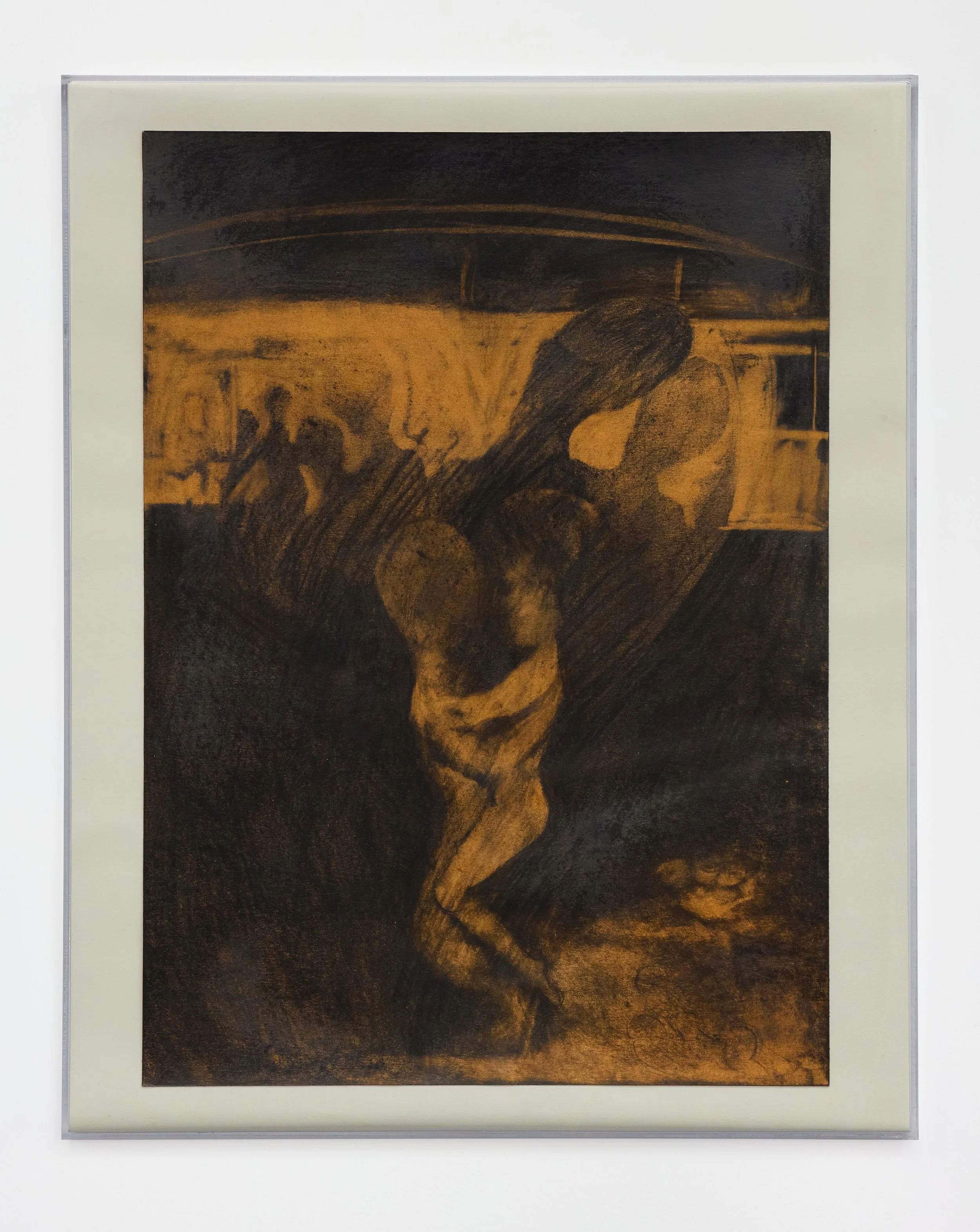   23rd St.  (2025), graphite on paper, 13 × 18 in. (33 × 46 cm), KS0018 