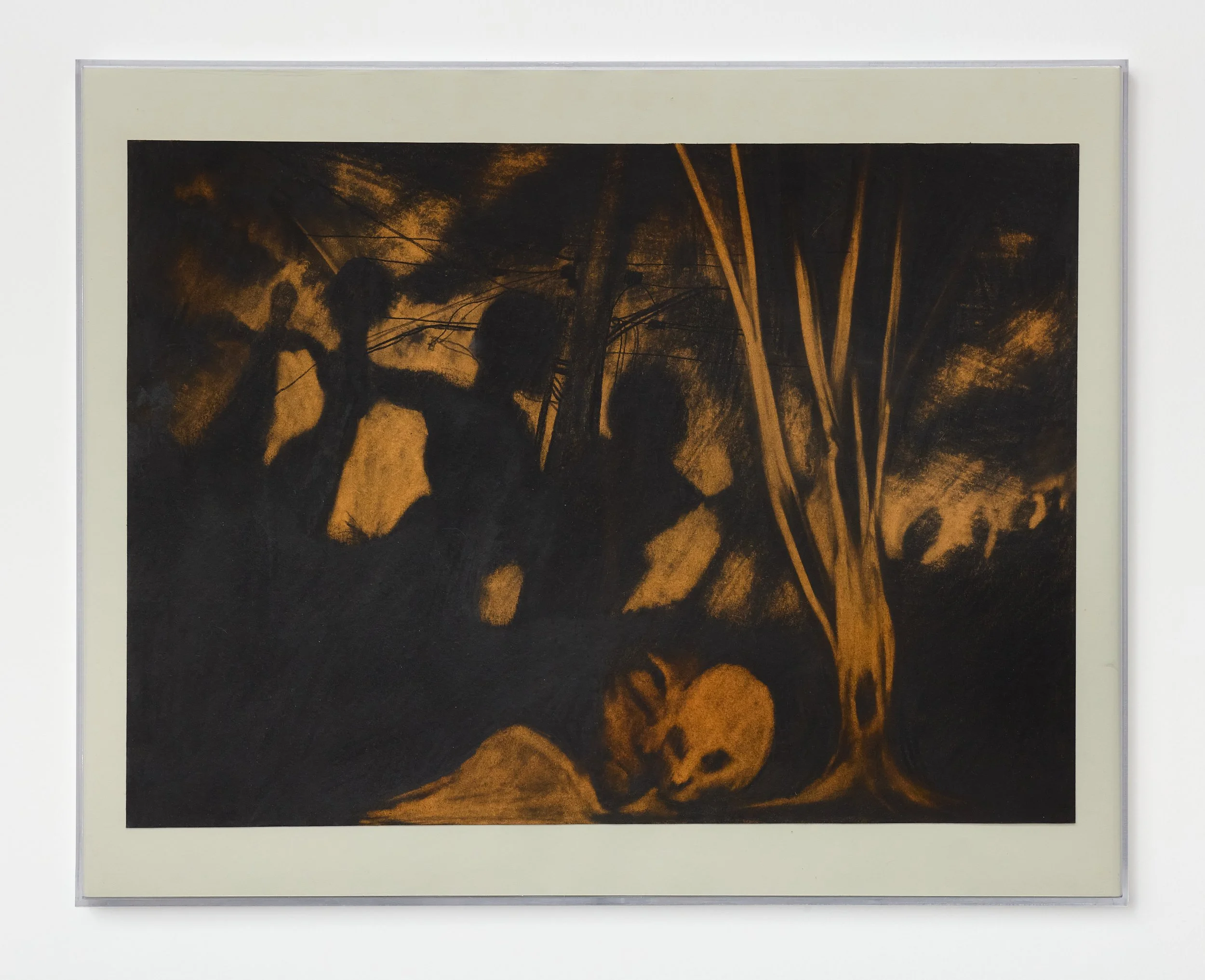   Totality  (2025), graphite on paper, 13 x 18 in. (33 × 46 cm), KS0015 