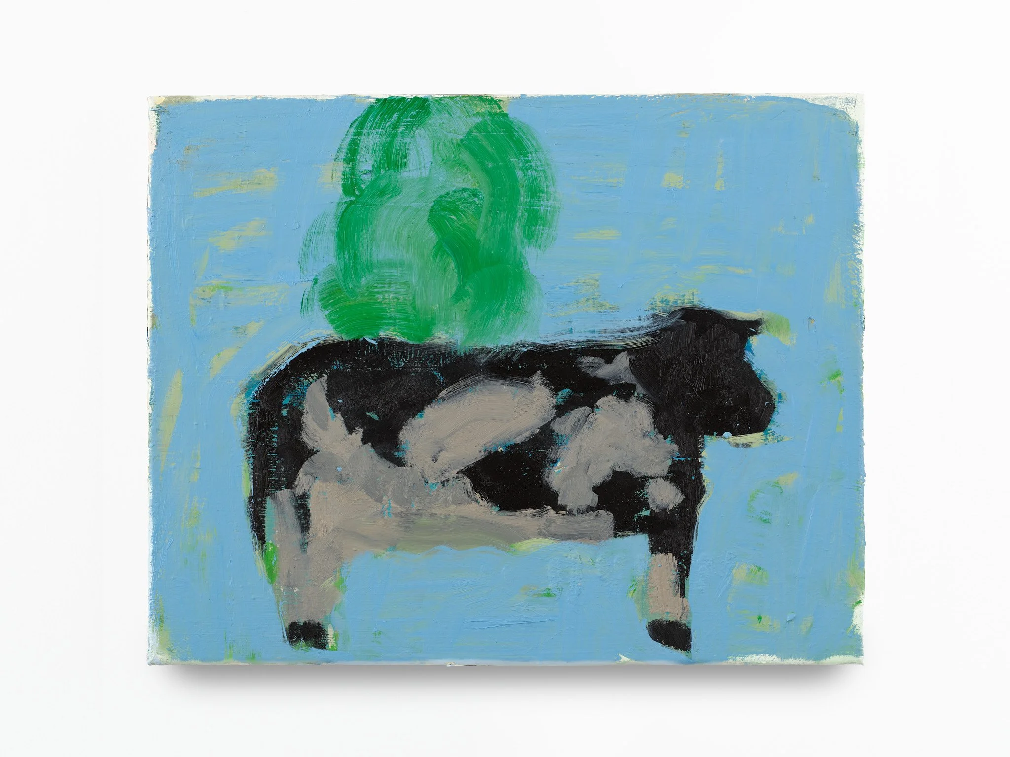   Pleasures and Days , 2026, oil on canvas, 16 x 19.83 in. (40.5 x 50.5 cm) 