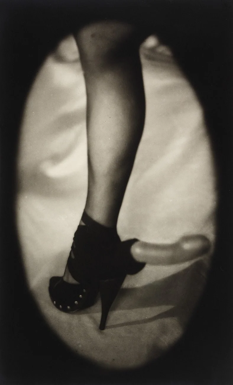  Pierre Molinier, ‘Sacrifice (self-portrait with fetish object)’ (ca. 1966–1968), vintage gelatin silver print, 6.83 × 5 inches (17.5 x 12.7 cm) 
