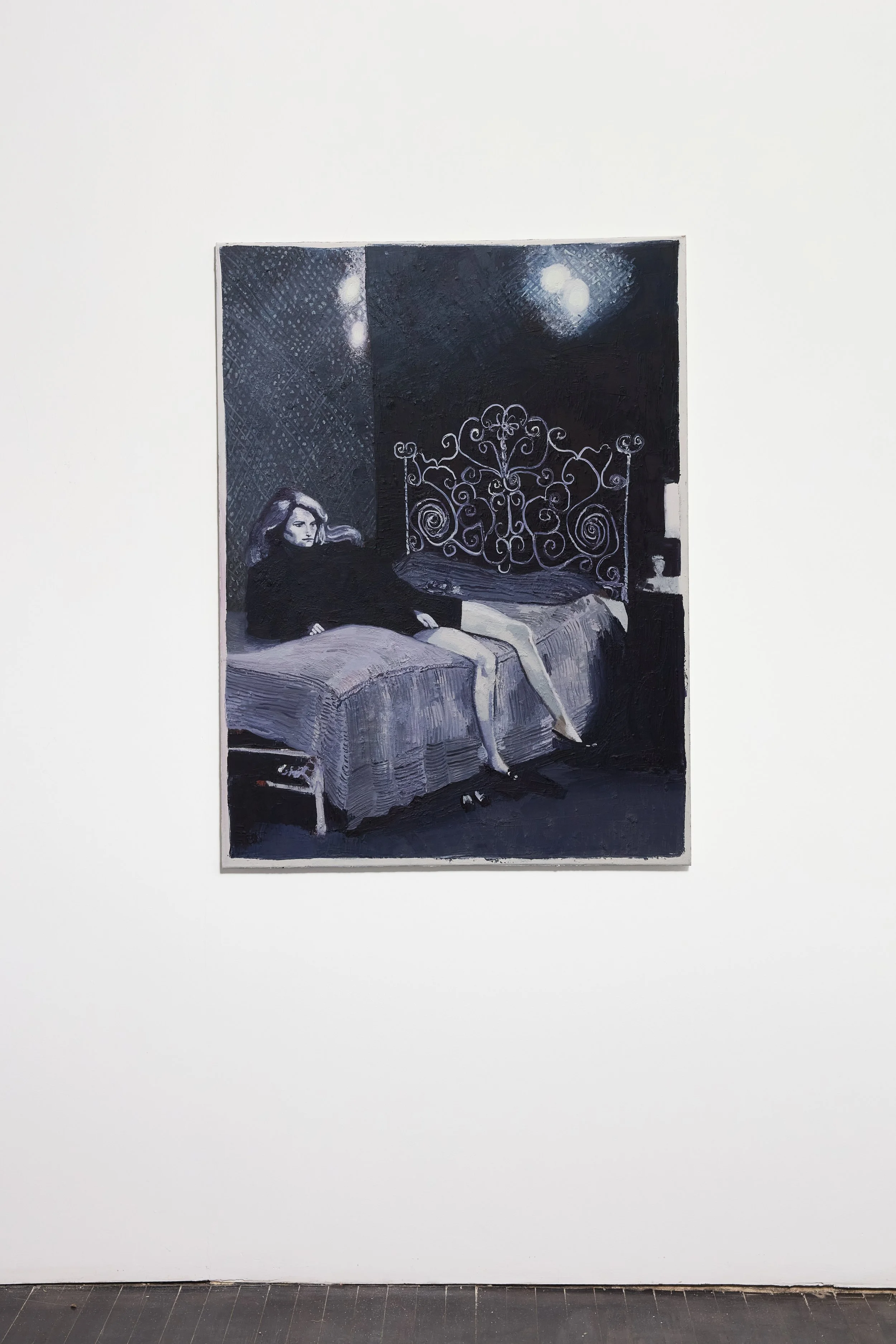   Hello It's Me , 2025 oil on canvas 48 x 36 in. (121.92 x 91.44 cm) 