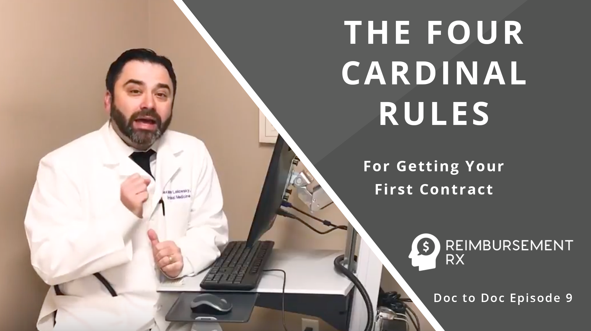 (VIDEO) RESIDENTS and FELLOWS: THE 4 RULES to getting that FIRST JOB! | Doc to Doc Episode 9