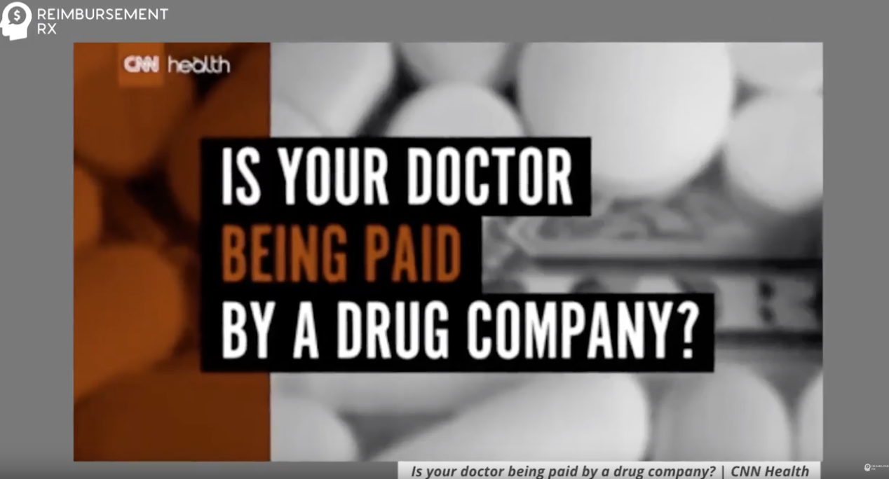 (VIDEO) Are doctors BOUGHT by PHARMA COMPANIES? - THE UPDATE from Reimbursement Rx