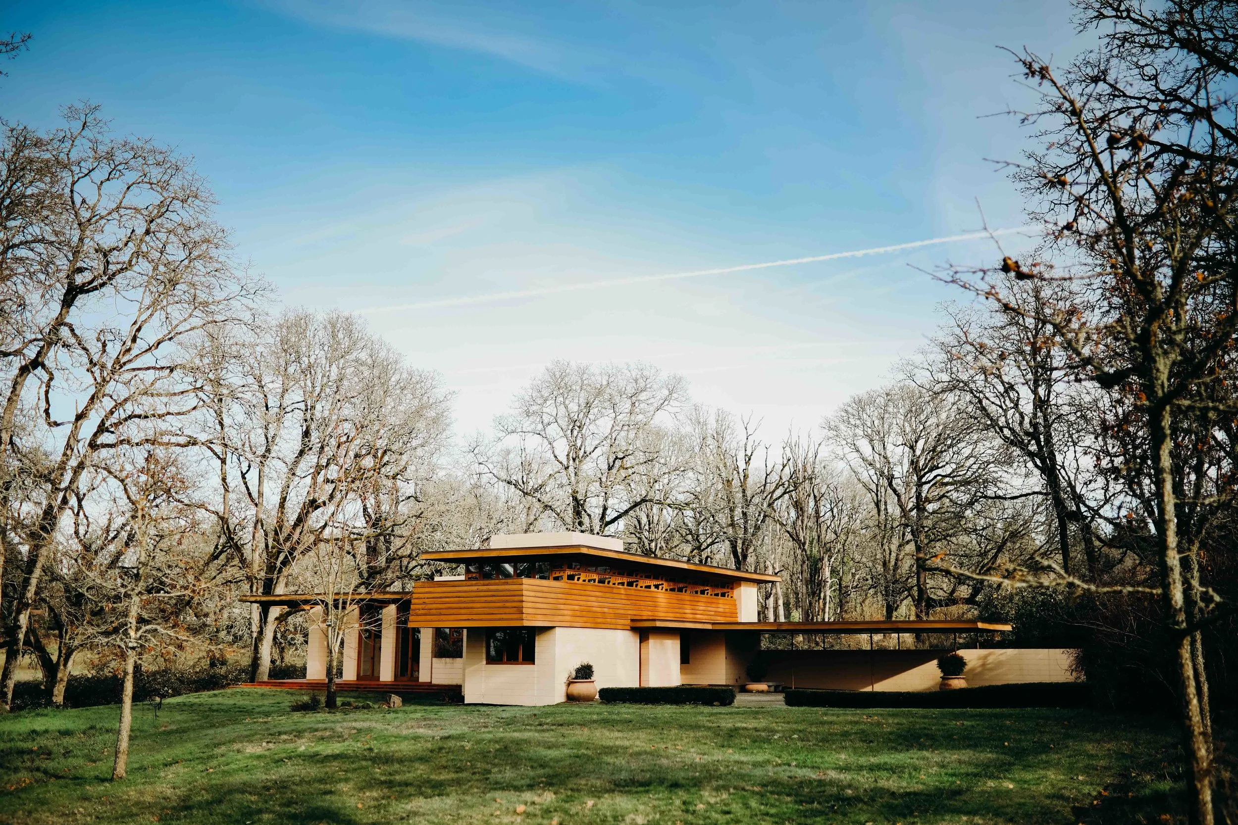 A Frank Loyd Wright usonian house