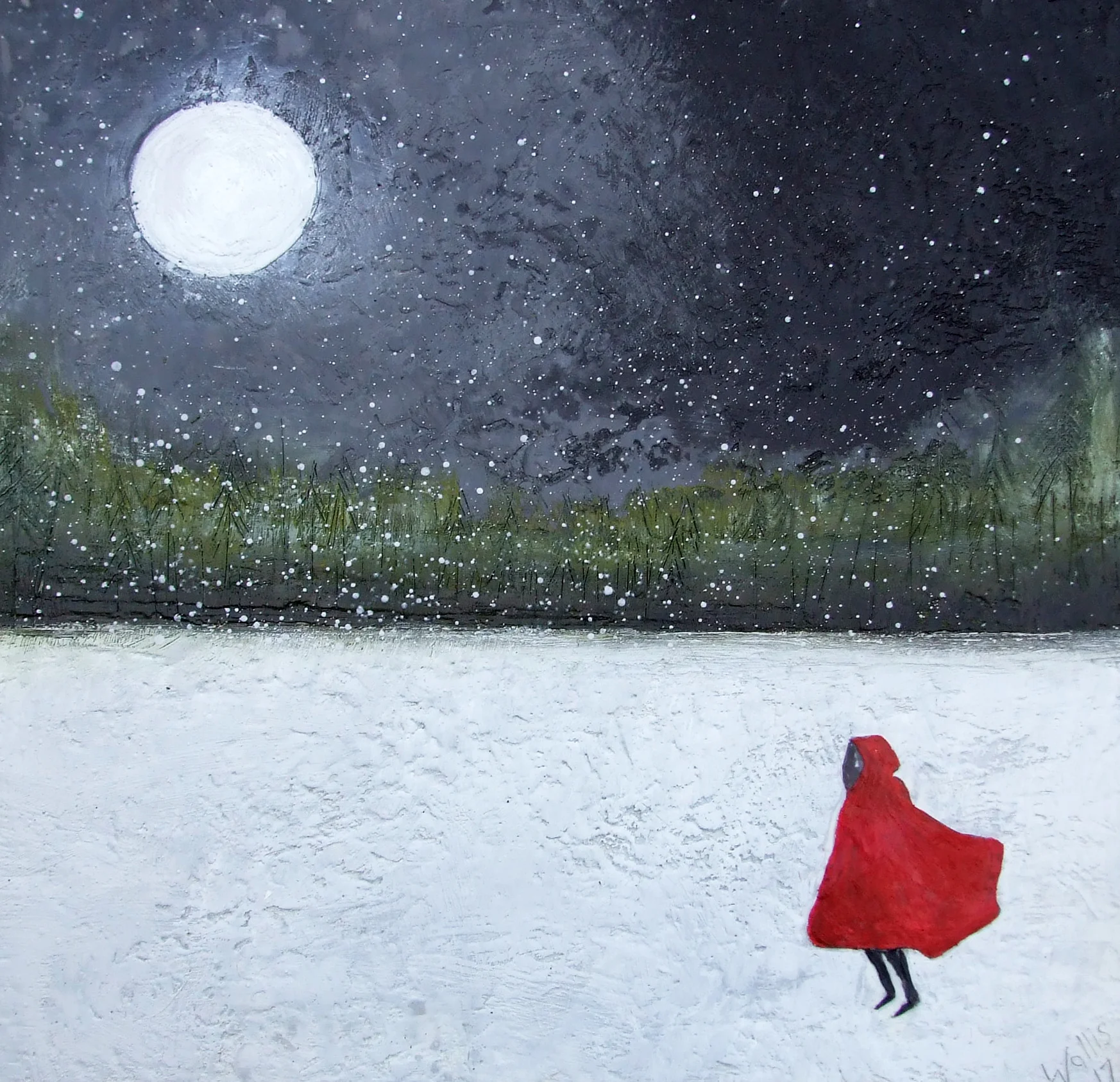LITTLE RED 30"X30"