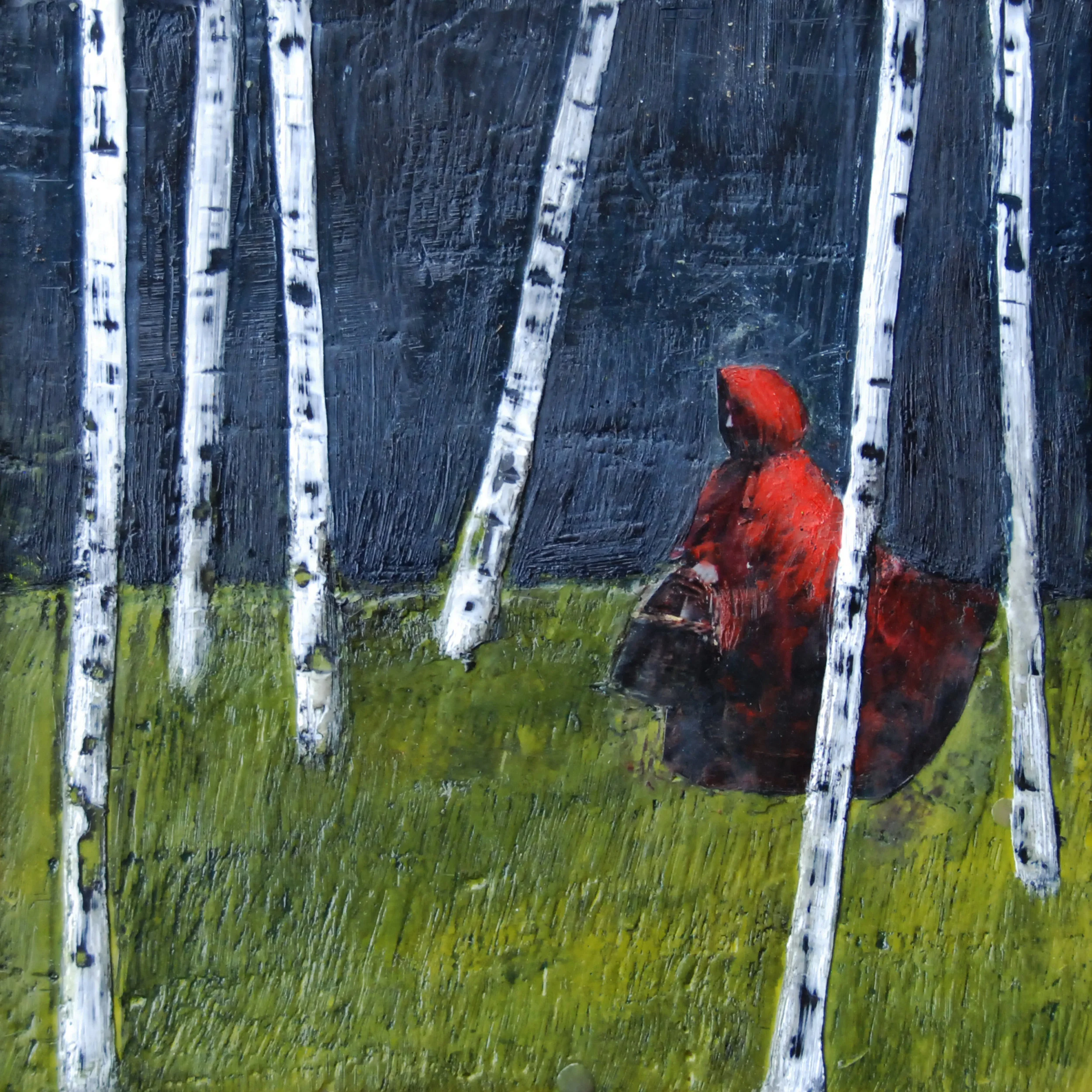 Dark beginnings 12"x12"