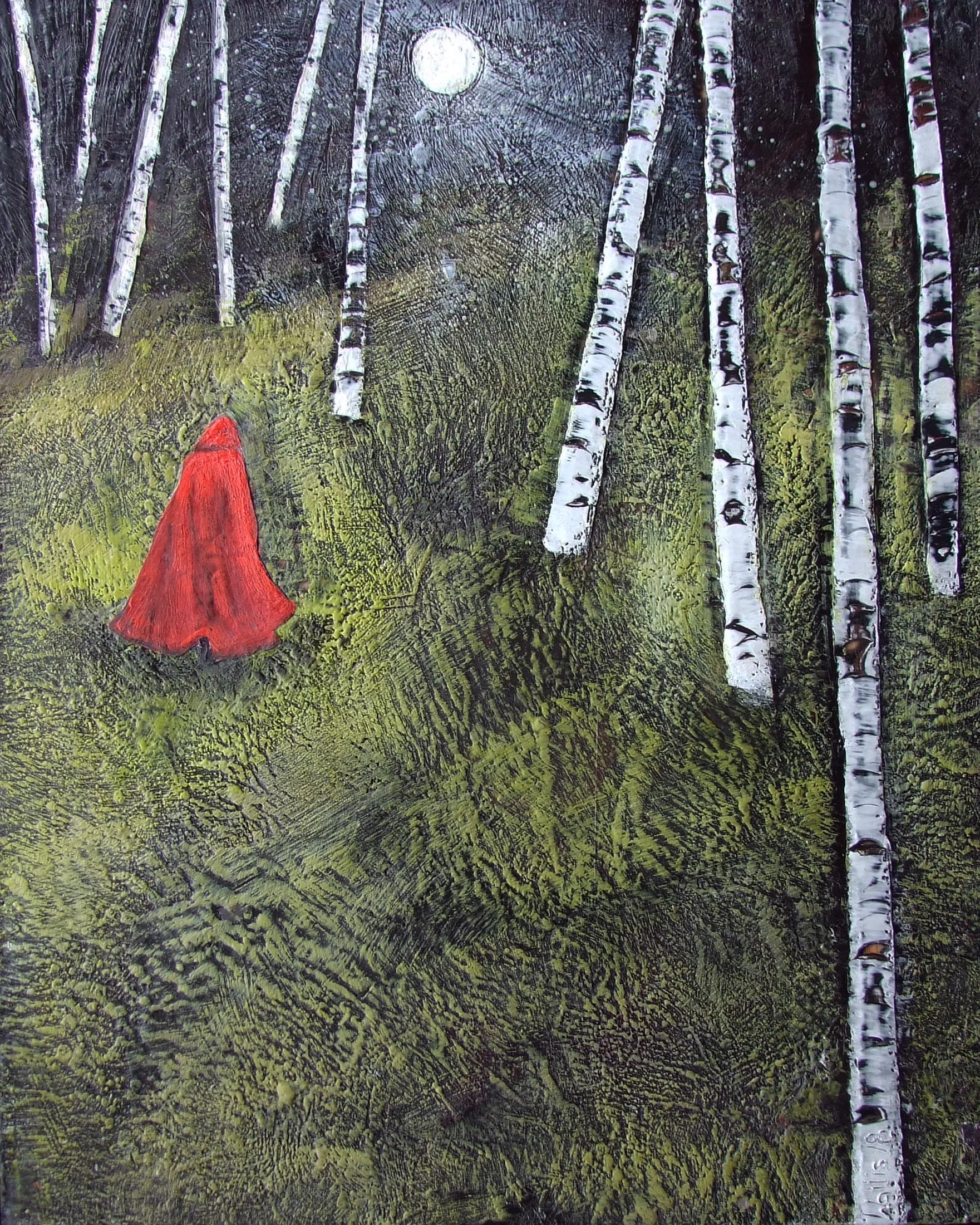 into the unknown 24"x30" SOLD