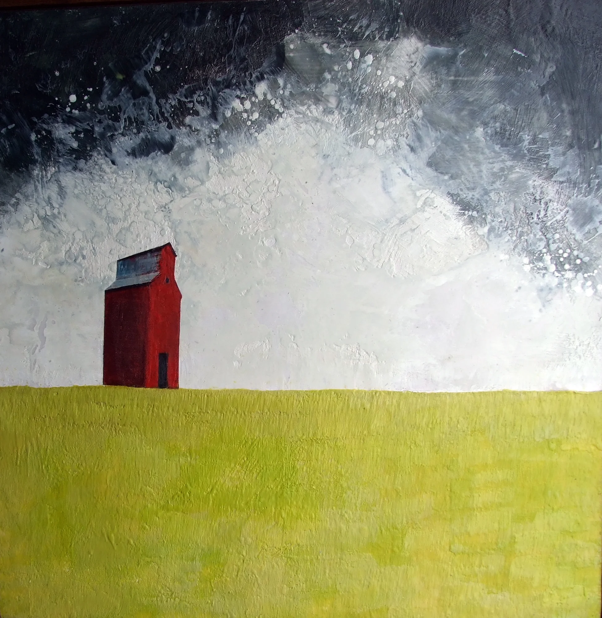 upon brilliant fields 36"x36" SOLD