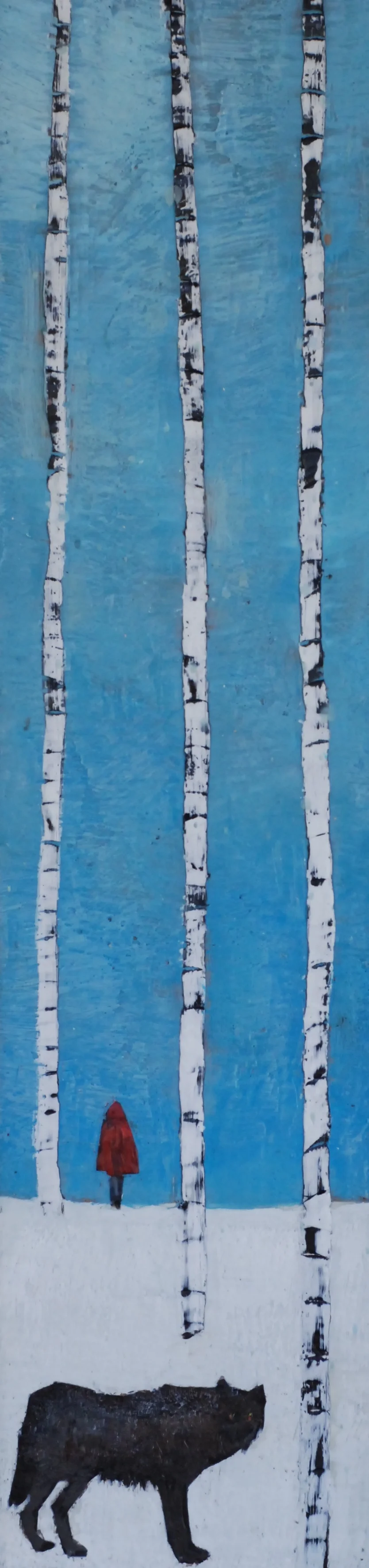 wolves don’t live by the rules 6”x24”