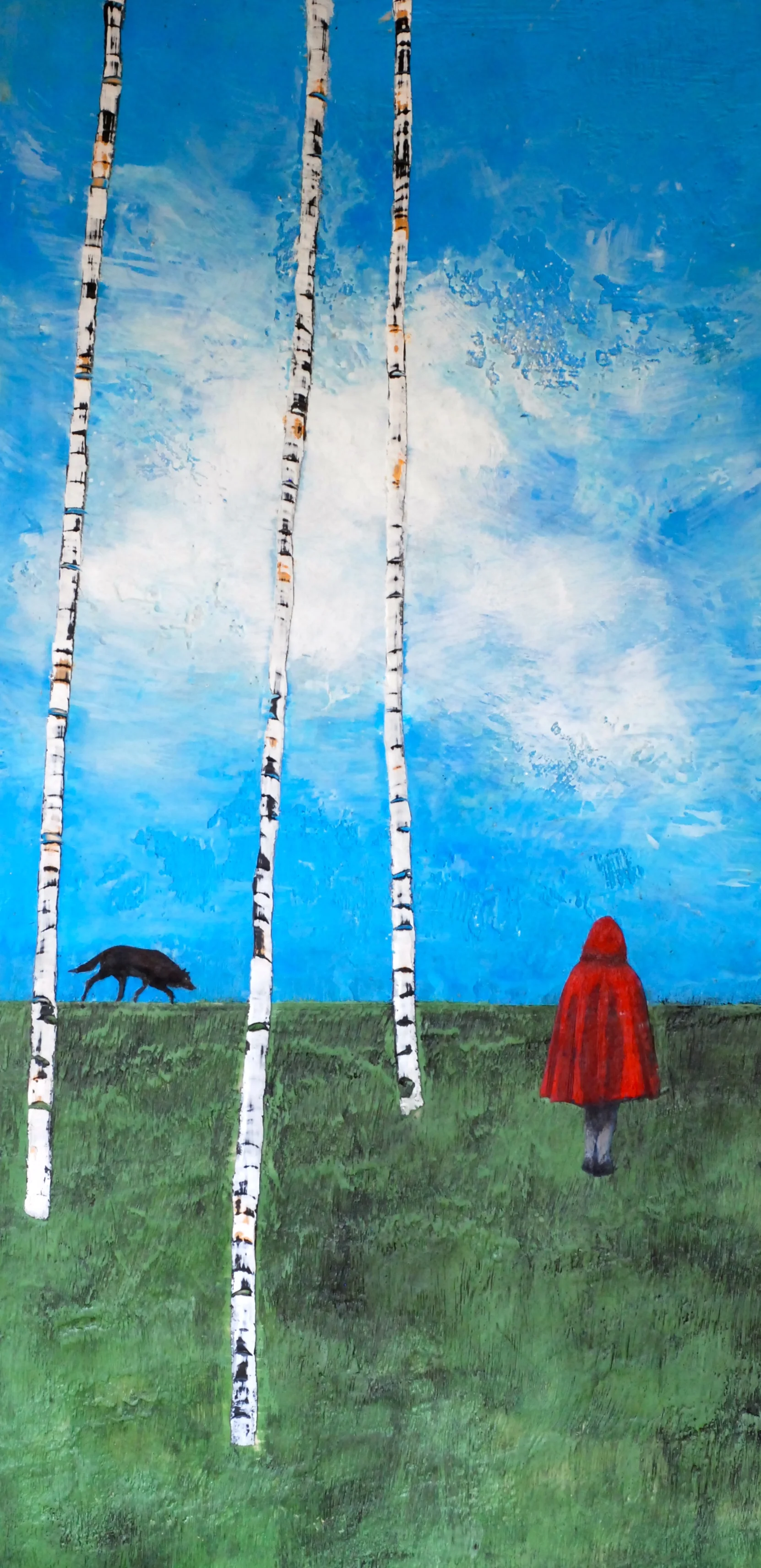 Crossing Paths 24”x48”