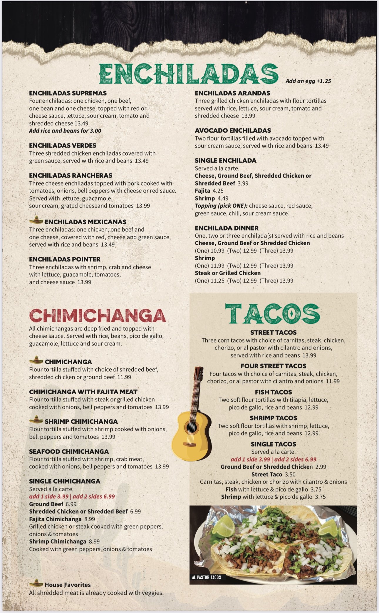 Cilantro's Mexican Restaurant Delivery Menu, Order Online