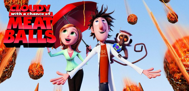 Poster for cloudy with a chance of meatballs