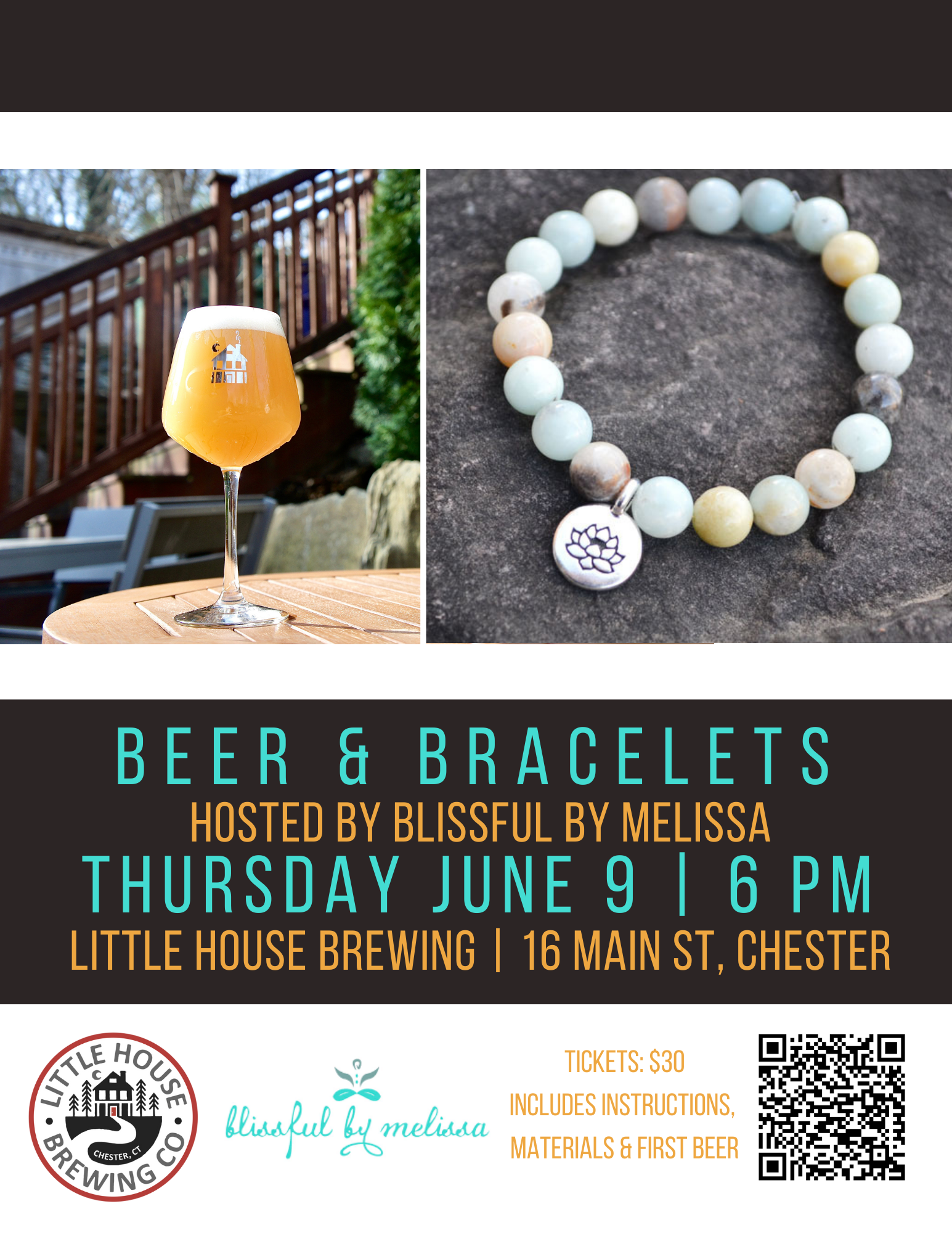 Bracelets & Beers with Blissful by Melissa