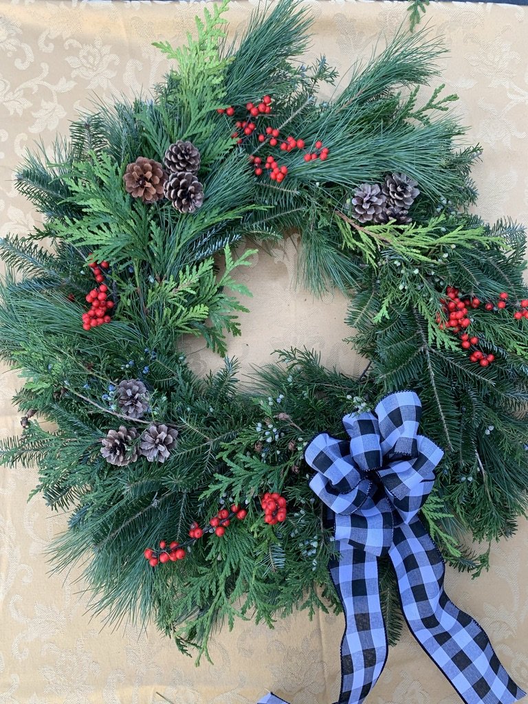 Wreath Making Class hosted by Maple & Mum - Fri. 12/8