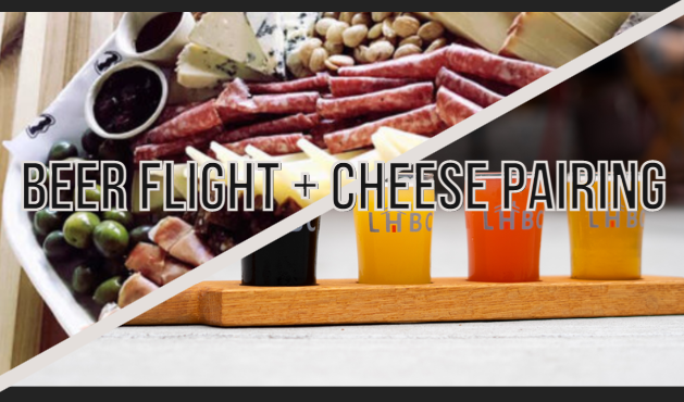 Beer Flight & Cheese Pairing to fund the formation of the CT Cheese Guild